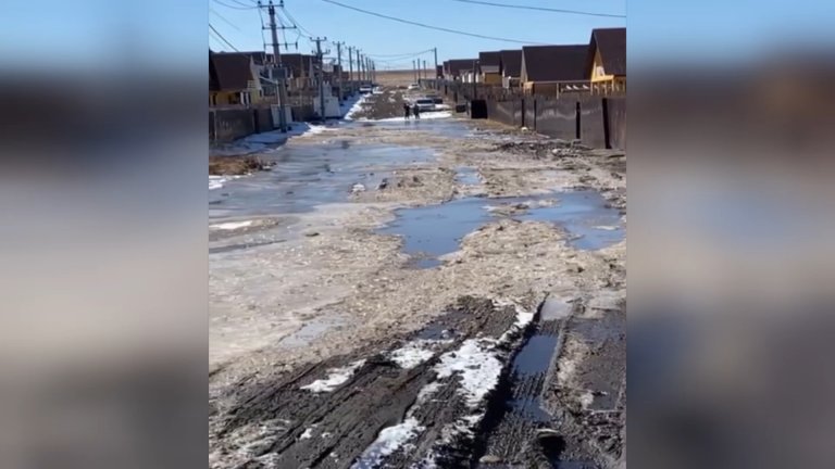 Талыми водами подтопило несколько участков с домами в селе Грановщина